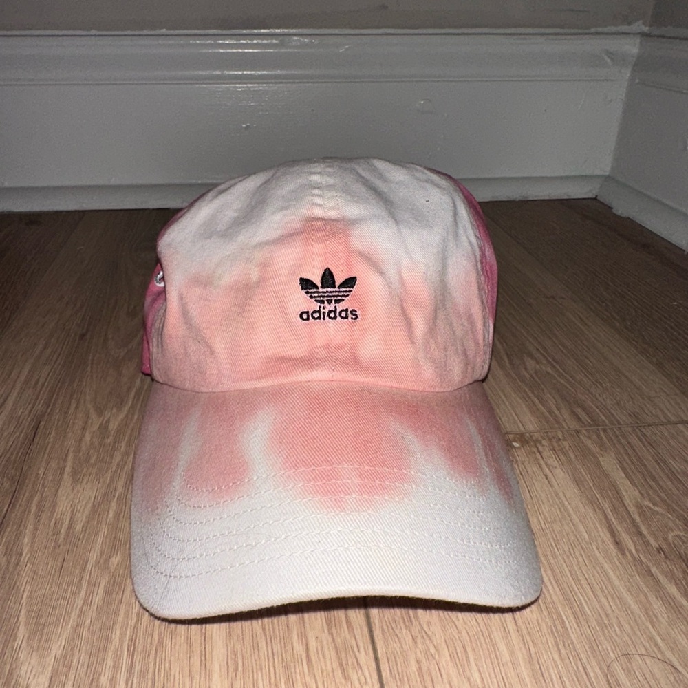 Adidas Two-Tone Pink and White Cap